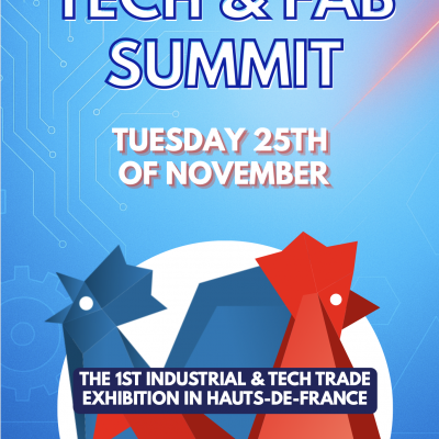 Win a booth at Tech&Fab Summit 2025 by La French Tech Lille